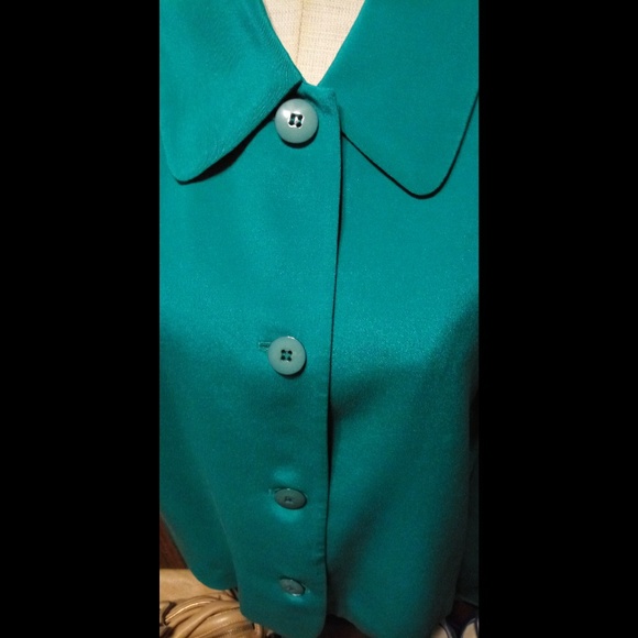 Pat Argenti teal blazer - Picture 5 of 6